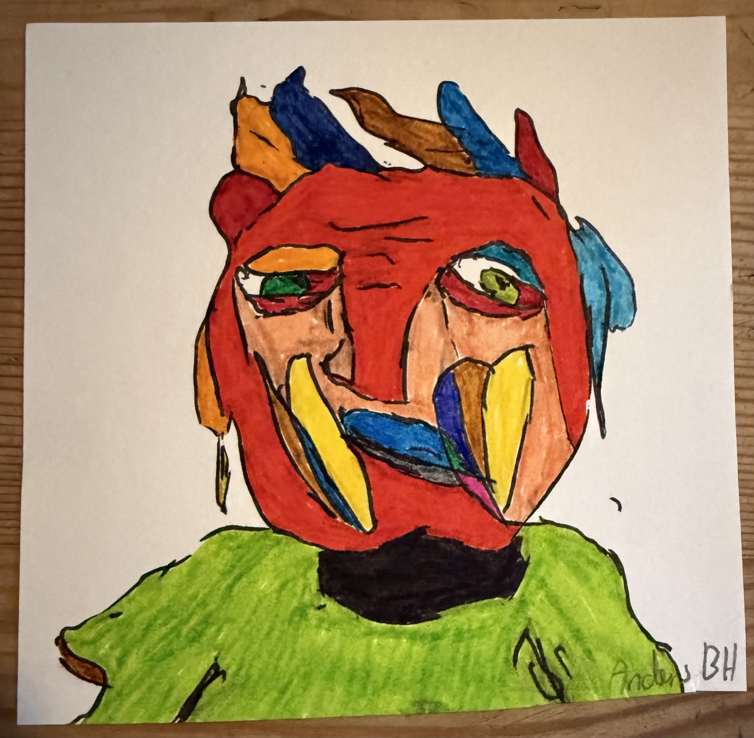 Tegning – Heavy Anxiety I