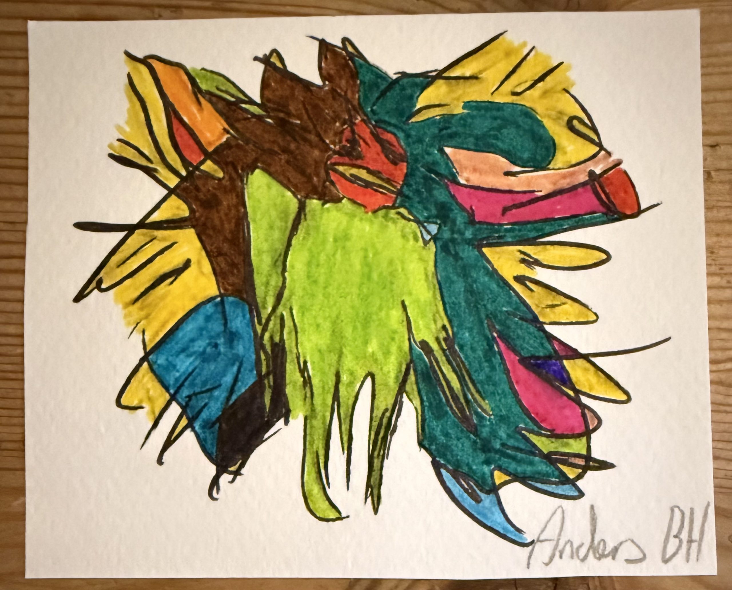 Tegning – CHOOSE GOD