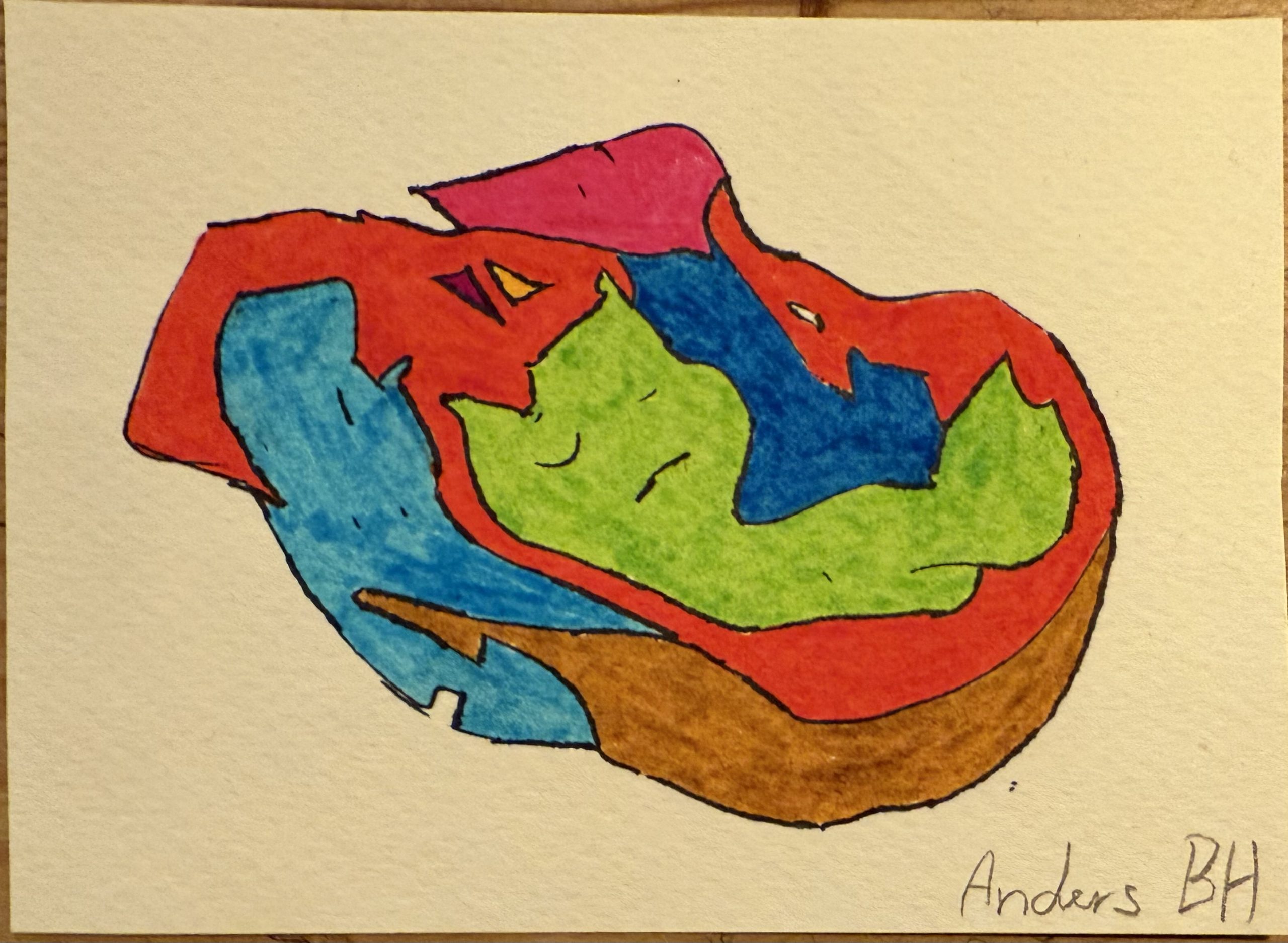 Tegning – Dvalen